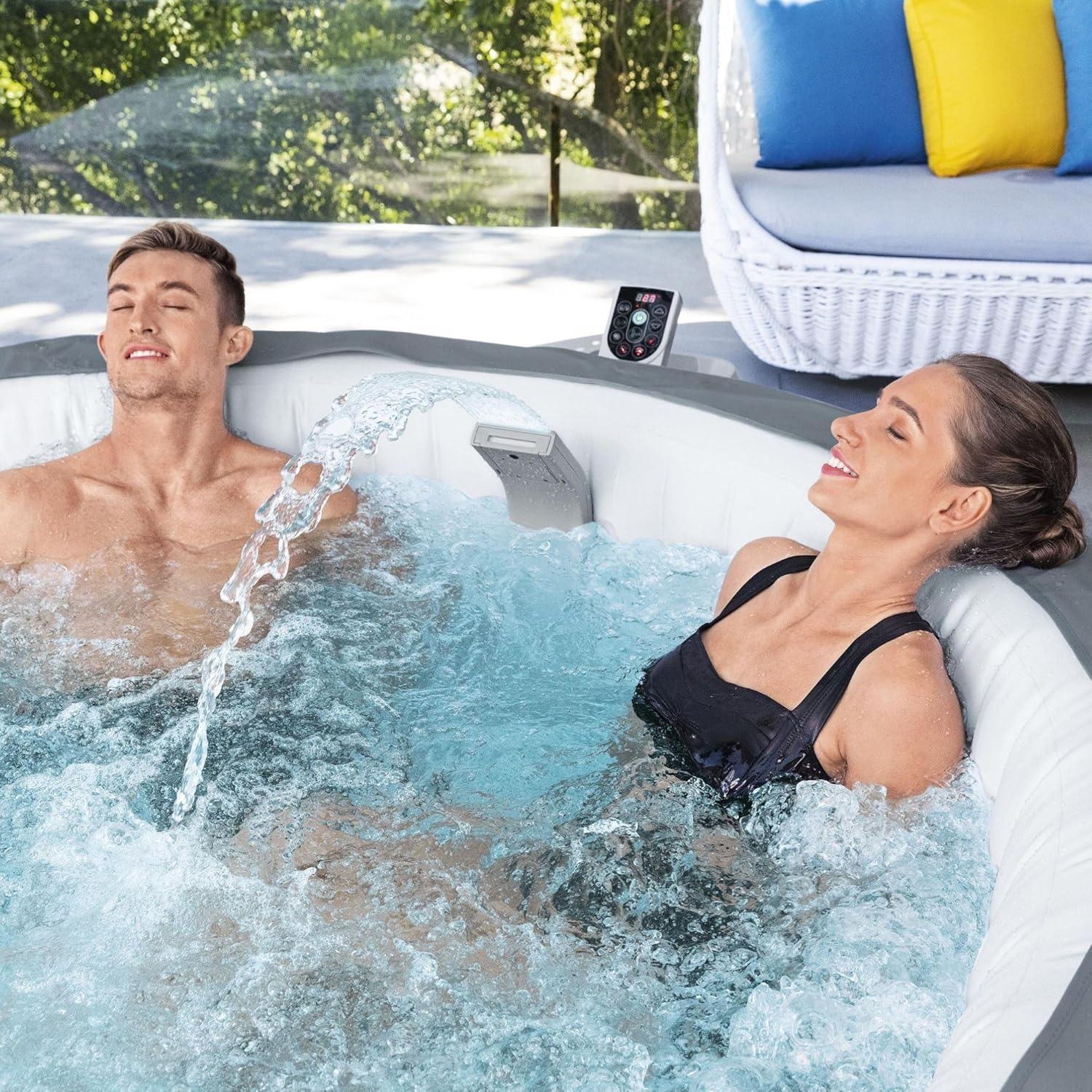 Bestway 60322 Lay-Z-Spa Cascata con luci LED a 7 colori Bestway