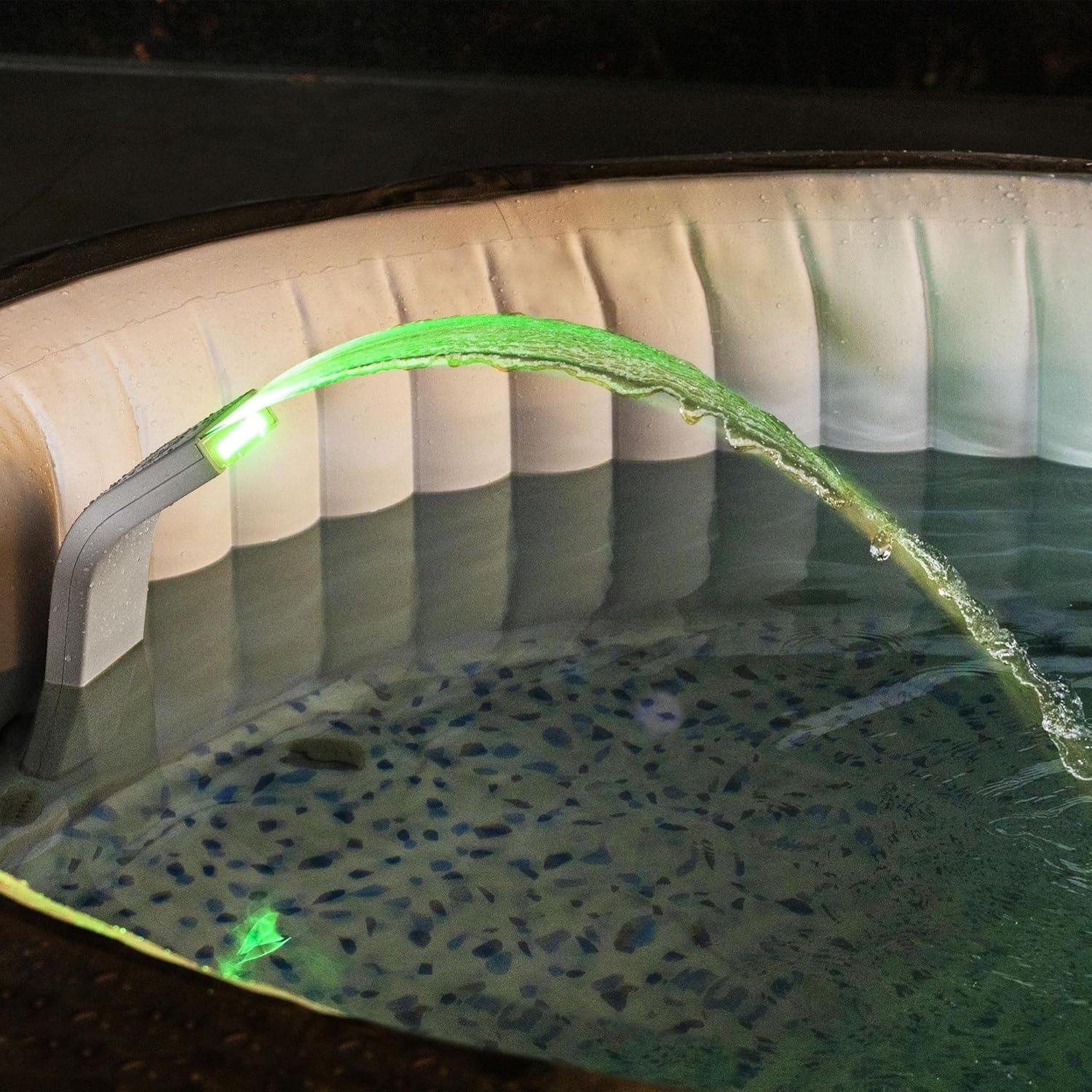 Bestway 60322 Lay-Z-Spa Cascata con luci LED a 7 colori Bestway