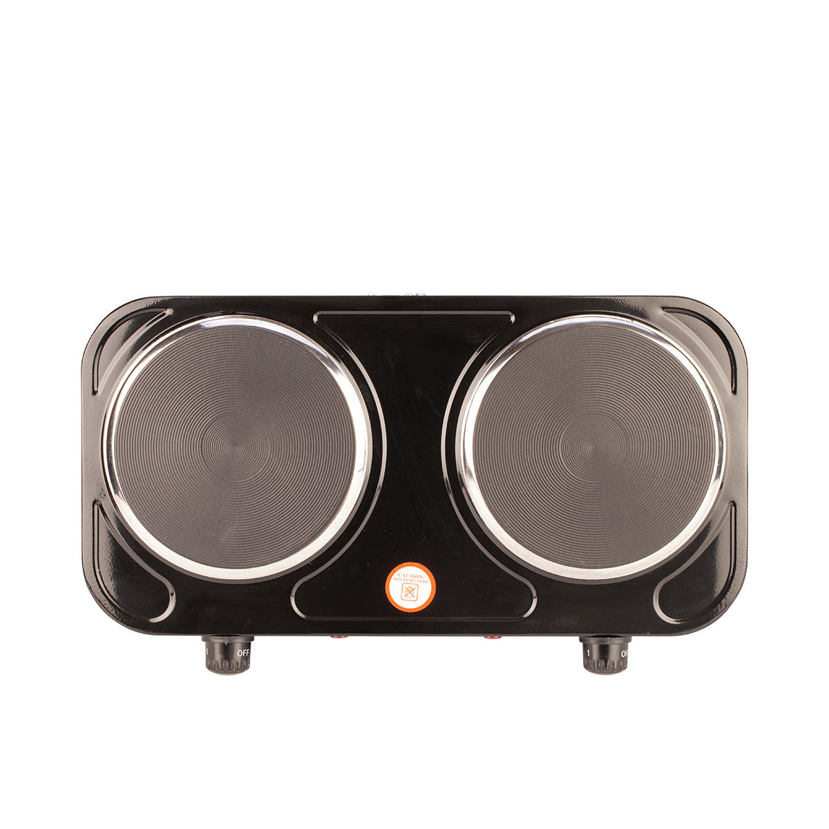 Ardes AR1F20 TIKAPPA F20 - Fornello Elettrico 2 Piastre in Ghisa Ø 15,5 cm (2000W)