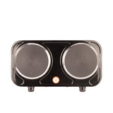 Ardes AR1F20 TIKAPPA F20 - Fornello Elettrico 2 Piastre in Ghisa Ø 15,5 cm (2000W)