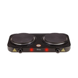 Ardes AR1F20 TIKAPPA F20 - Fornello Elettrico 2 Piastre in Ghisa Ø 15,5 cm (2000W)