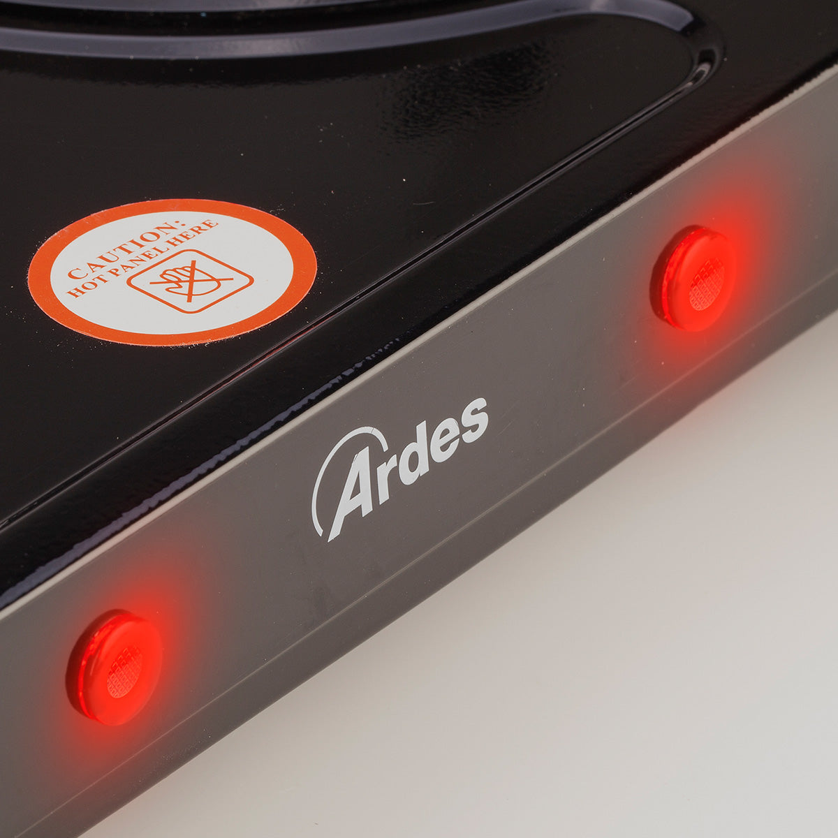 Ardes AR1F20 TIKAPPA F20 - Fornello Elettrico 2 Piastre in Ghisa Ø 15,5 cm (2000W)