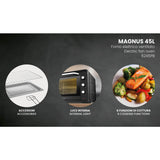 Ardes AR6245PB MAGNUS 45L Forno Elettrico Ventilato - 56,4 x 41,5 x 36,3 cm