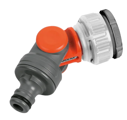 GARDENA Presa Rubinetto Snodata 33,3 mm (G 1") e 26,5 mm (G 3/4") - 2999-20