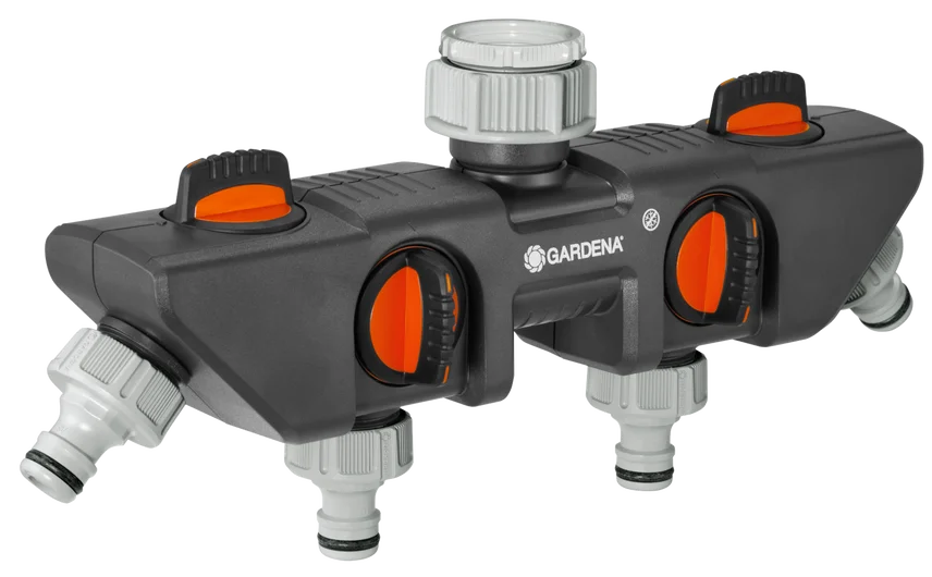 GARDENA Distributore a 4 Vie 26,5 mm (G 3/4") - 8194-20