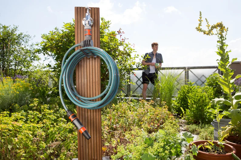 Tubo a Spirale da Terrazzo Gardena 7,5 m con Supporto 18401-20