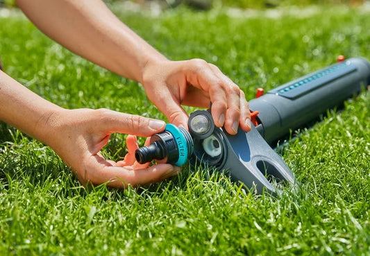 Irrigatore oscillante AquaZoom S GARDENA 9-150 m² - Art. 18710-20 Gardena