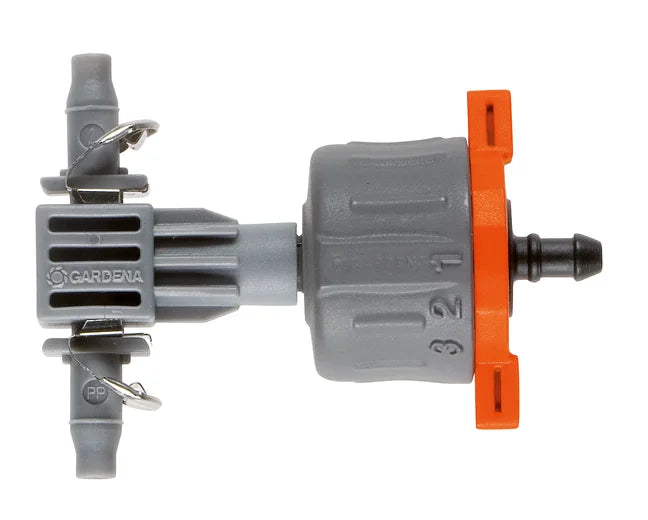 GARDENA Micro-Drip-System Gocciolatore di Fine Linea Regolabile 0-20 l/h - 8317-29