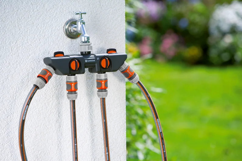 GARDENA Distributore a 4 Vie 26,5 mm (G 3/4") - 8194-20