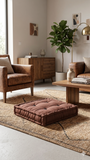 Set 3 Cuscini da Interno 35x35 - Marrone