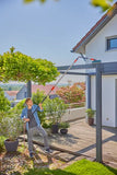 GARDENA Cleansystem Manico Telescopico ad Acqua M - XL (155 - 260 cm) - 18804-20