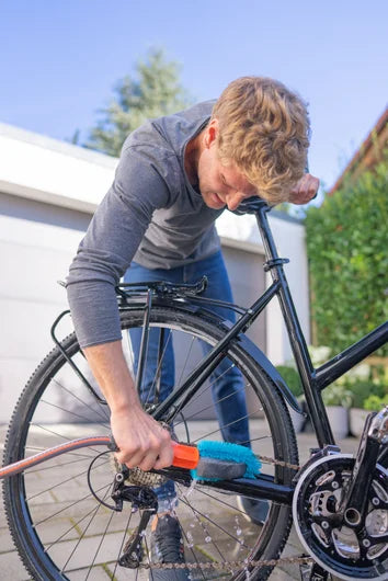GARDENA Cleansystem Spazzola Bike per Biciclette, Rimorchi e Passeggini - 18848-20