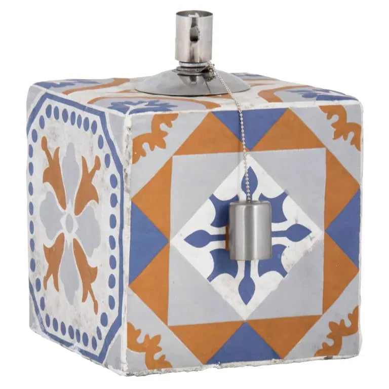 Esschert Design Lanterna/Lampada ad Olio Quadrata – Stile "Fant Portoghese" per Decorazione Esterna e Atmosfera (Portoghese) Esschert Design