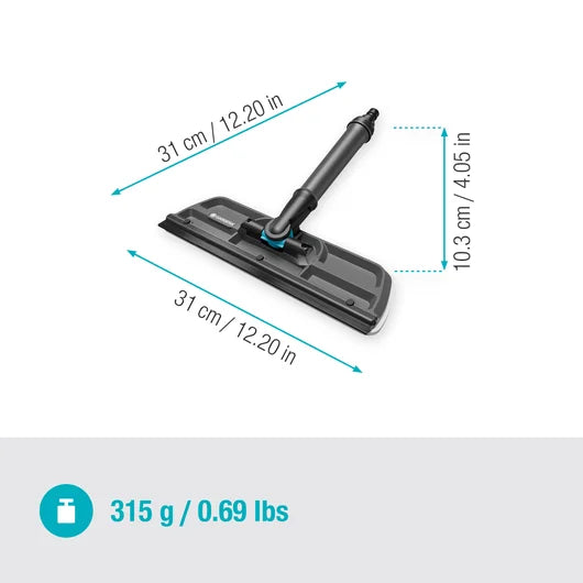 Tergivetri Cleansystem Gardena con Panno Microfibra e Spatola - 18808-20