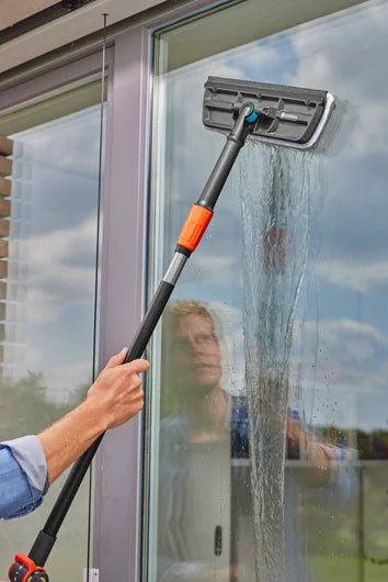 Tergivetri Cleansystem Gardena con Panno Microfibra e Spatola - 18808-20