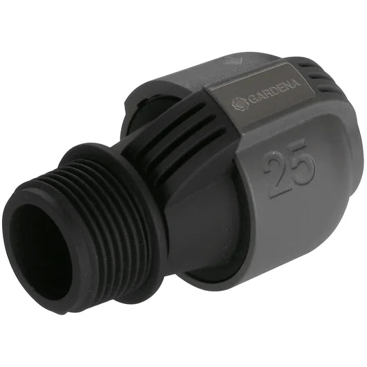 GARDENA Raccordo ad L 25 mm x 1/2" Filetto Femmina per Sprinklersystem - 2763-20