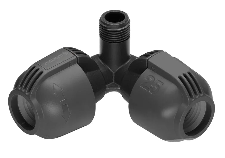 GARDENA Sprinklersystem Attacchi per Irrigatori 25 mm x 1/2" Filetto Maschio - 2782-20