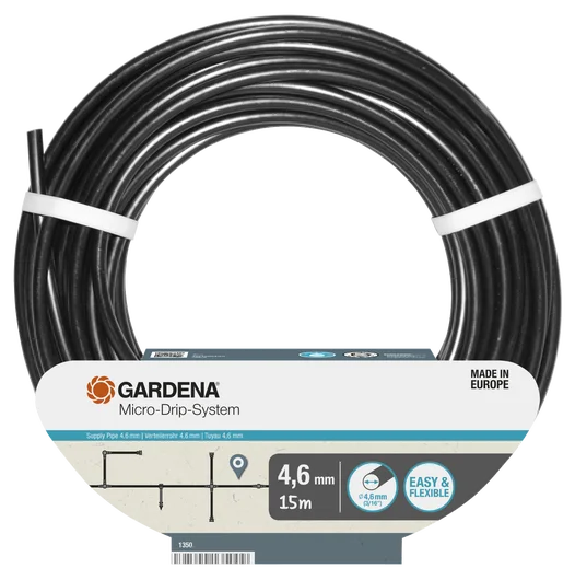 GARDENA Tubo di Derivazione 4,6 mm (3/16") 15 m Micro-Drip-System - 1350-20