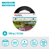 GARDENA Tubo Gocciolante 4,6 mm (3/16") 15 m Micro-Drip-System - 1362-20
