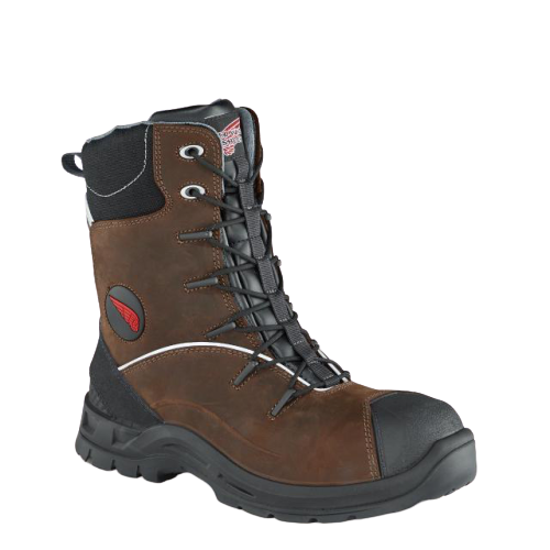 Scarponi Antinfortunistici Red Wing PetroKing 3229 - 8 Pollici con Cerniera Red Wing