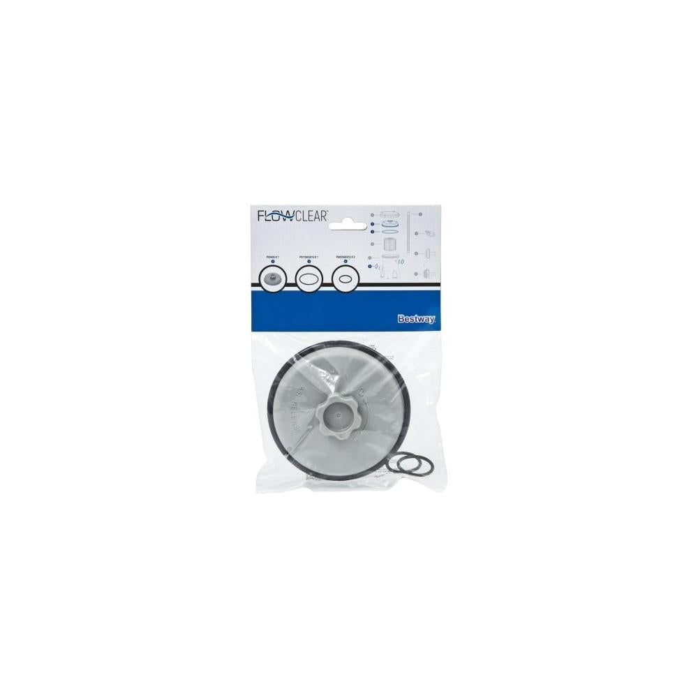 Bestway Set Guarnizioni con Coperchio per Pompa Filtro 1.249 L/h Flowclear P07618 (Ø 32 mm)