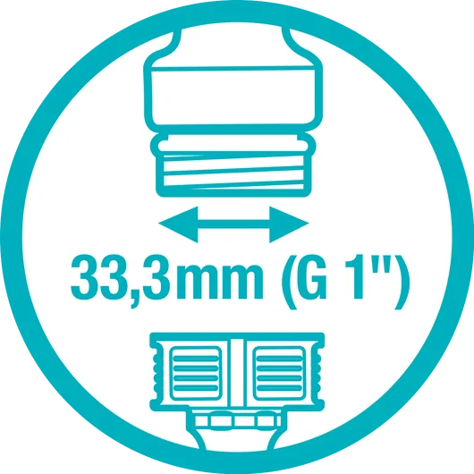 GARDENA Presa Rubinetto Filettata 33,3 mm (G 1") - 18202-26