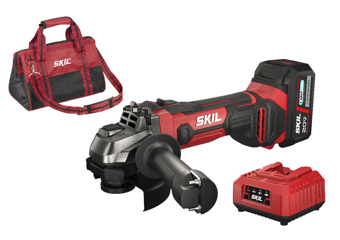 SKIL AG1E3920DC Smerigliatrice a Batteria 115 mm - Smerigliatrice Angolare