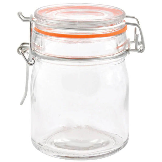 Esschert Design Set 8 Barattoli in Vetro Medi (Taglia M) con Tappo a Chiusura Flip-Top/Meccanica Esschert Design