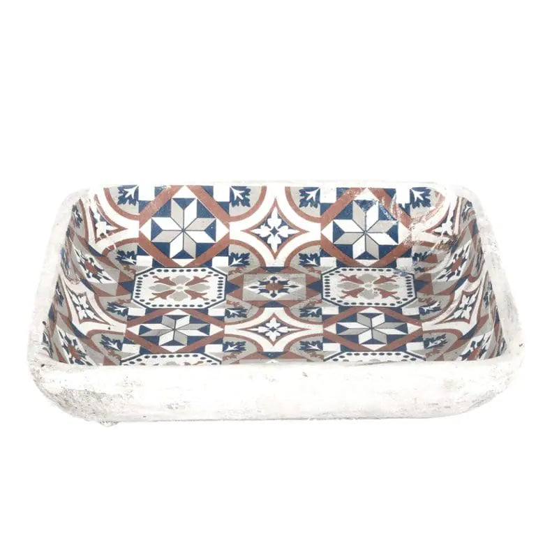 Esschert Design Svuotatasche Decorativo – Stile "Fantasia Portoghese" (Vassoio Portaoggetti) Esschert Design