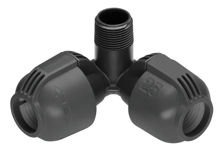 GARDENA Sprinklersystem Attacchi per Irrigatori 25 mm x 26,5 mm (G 3/4") Filetto Maschio - 2783-20