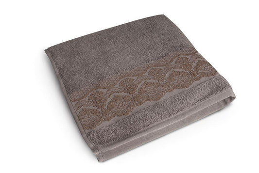 Asciugamano Viso 60x100 cm – 100% Cotone, Grigio Cenere | Excelsa EXCELSA