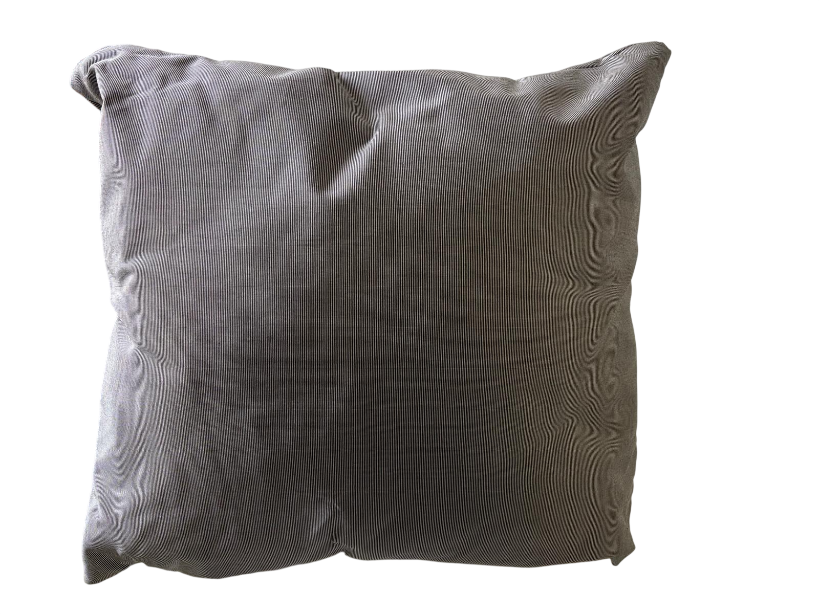 Set 2 Cuscini da Esterno con Federe di Ricambio 50x60 - Grigio