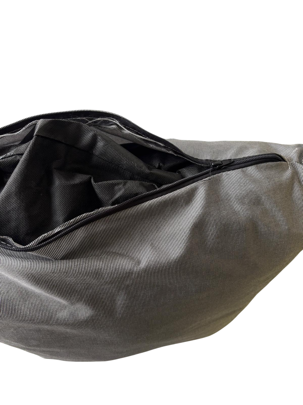 Set 2 Cuscini da Esterno con Federe di Ricambio 50x60 - Grigio