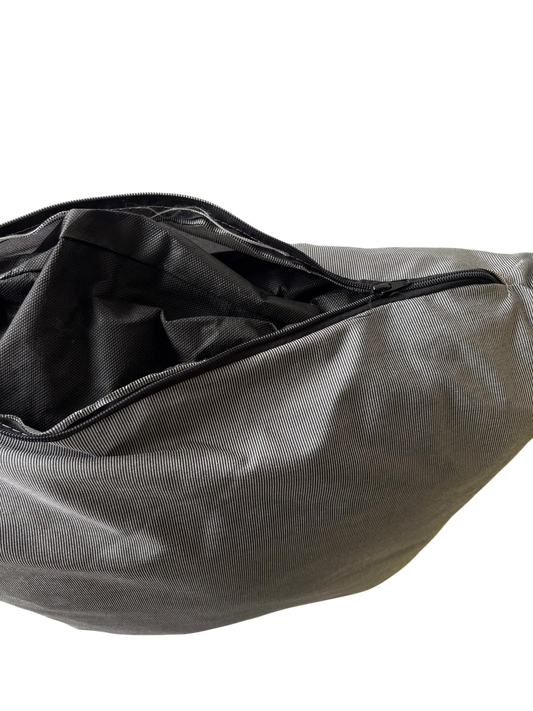 Set 2 Cuscini da Esterno con Federe di Ricambio 50x60 - Grigio