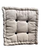 Set 3 Cuscini da Interno 35x35 - 2 Blu e 1 Bianco