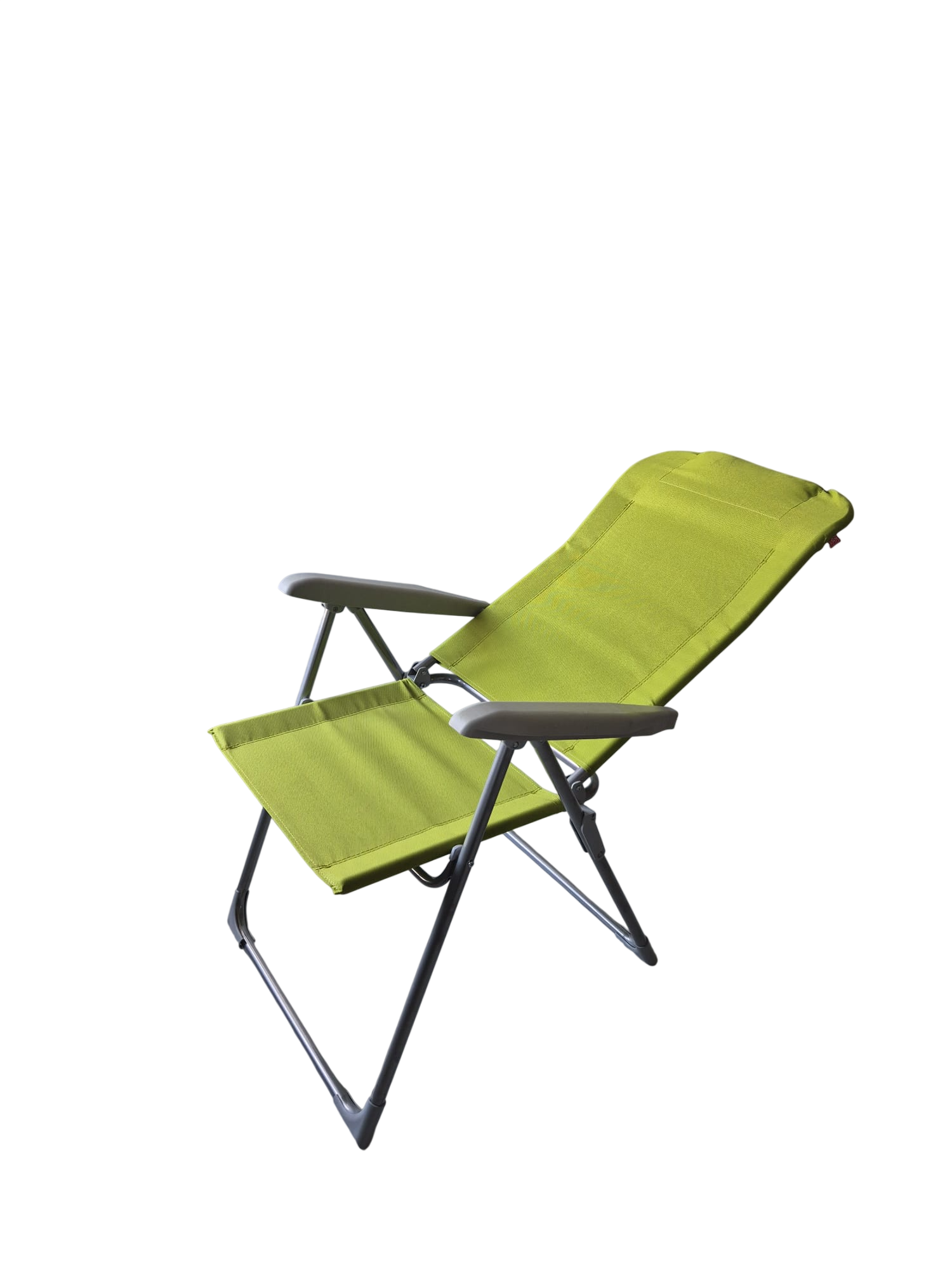 Fiam PLAYA Lettino da Esterno Alluminio Grigio e Verde [Difetto]