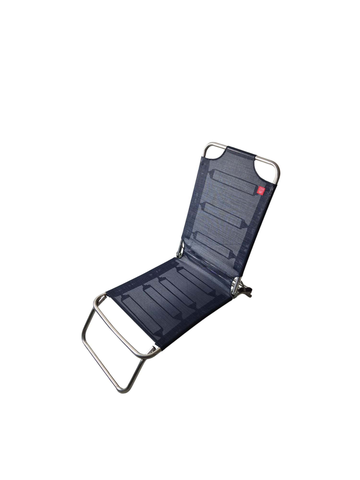 Fiam JOLLY Lettino Alluminio e Blu Navy