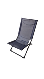 Fiam SDRAIETTA Sedia Sdraio Regolabile Alluminio Antracite e Blu Navy