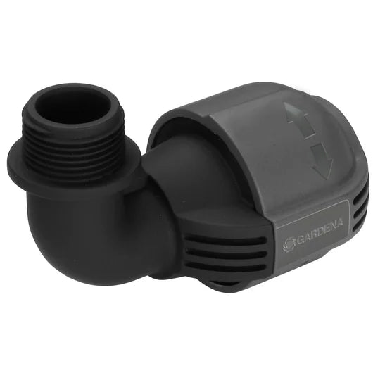 Raccordo a L GARDENA 25 mm x 3/4" maschio - Art. 2781-20 Gardena