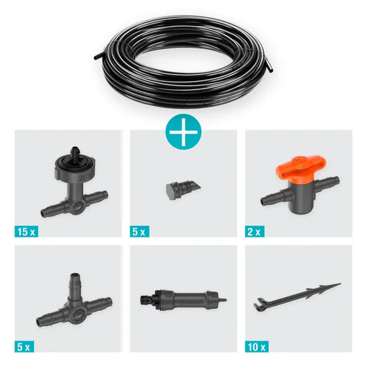 Micro-Drip-System Start Set per Balcone 15 Piante 13401-20