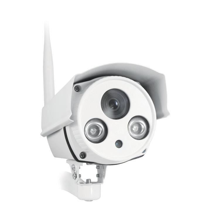 Avidsen Caméra IP WiFi Extérieure 720P HD - 123281 (18 x 8 x 8 cm)