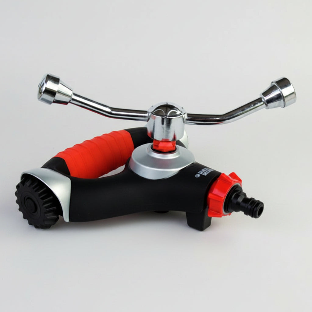 Black & Decker Irrigatore Oscillante su Ruote a Due Bracci - 34343