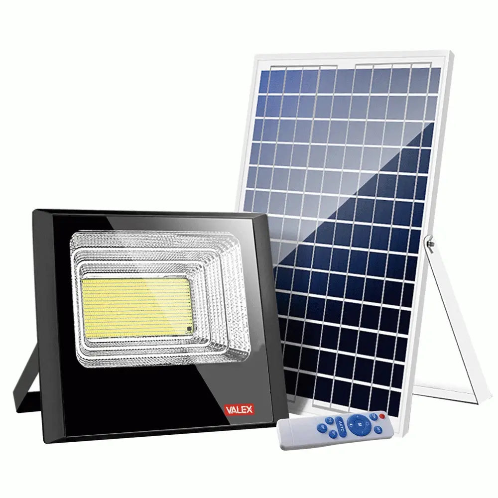 Valex Proiettore Solare a LED 60W in alluminio IP65 Valex