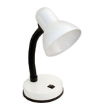 VELAMP TL1201-B CHARLESTON – Lampada da tavolo bianca E27