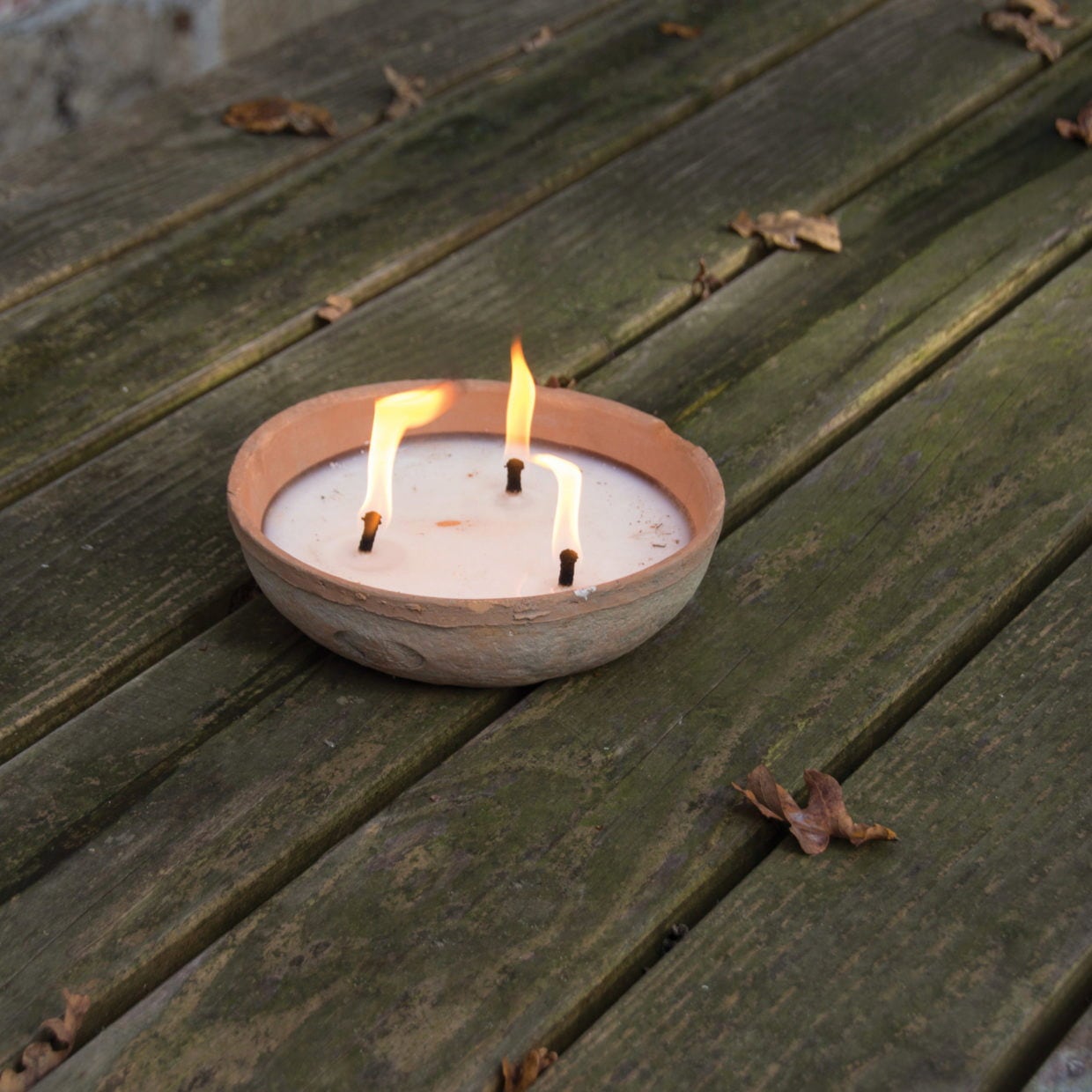 Esschert Design Vaso Decorativo con Candela (3 Lumi) – Contenitore e Portacandele Multiplo Esschert Design
