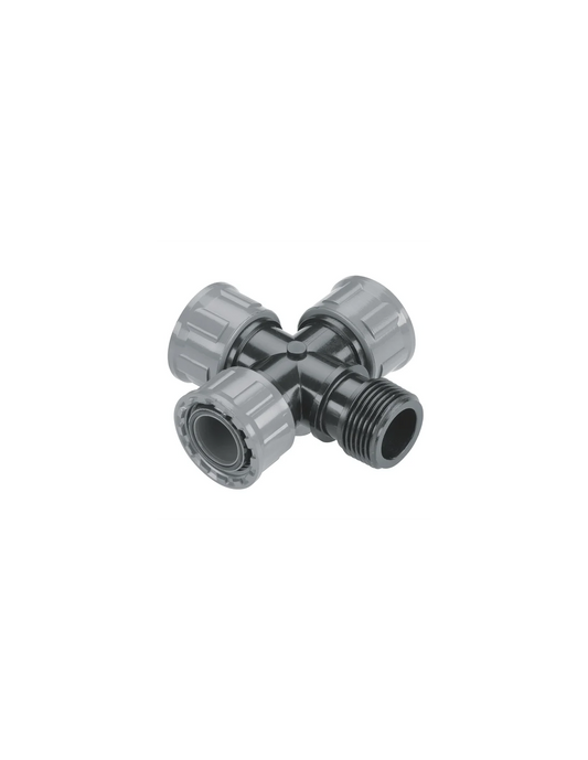 GARDENA Raccordo Valvola a Croce 1" per Sprinklersystem - 2750-20