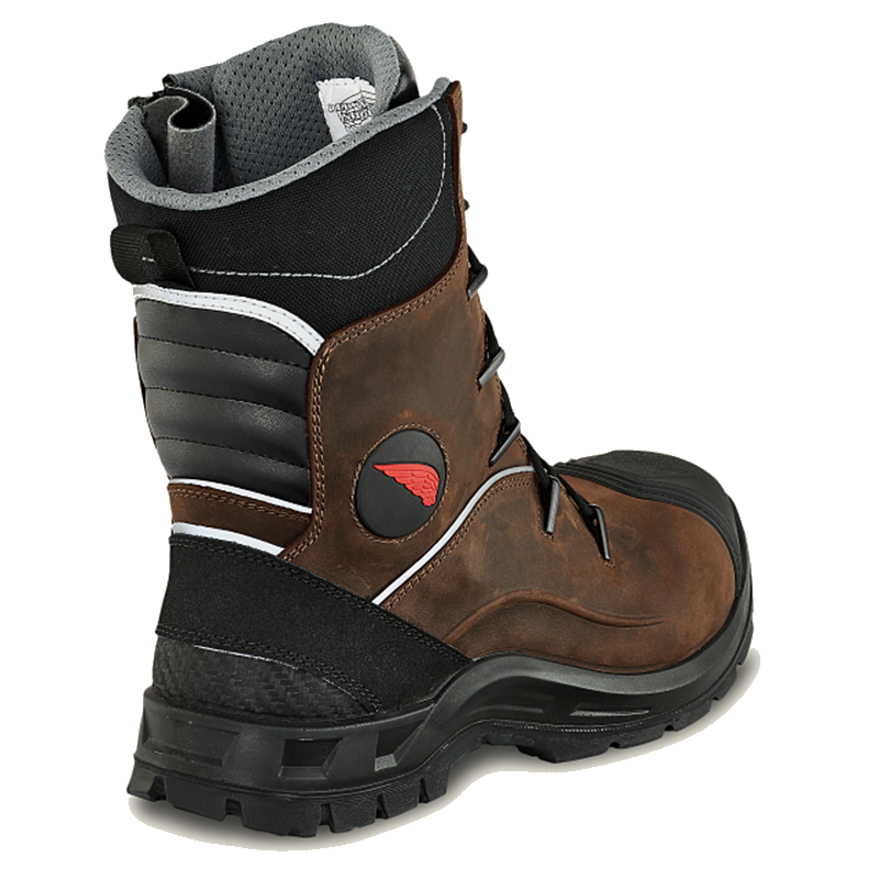 Scarponi Antinfortunistici Red Wing PetroKing 3229 - 8 Pollici con Cerniera Red Wing