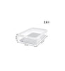 Set 3 Organizzatori Frigo Rotho CAUMA SAN (2 x 1,2 l + 1 x 2,6 l) - Stokkisti In Brescia