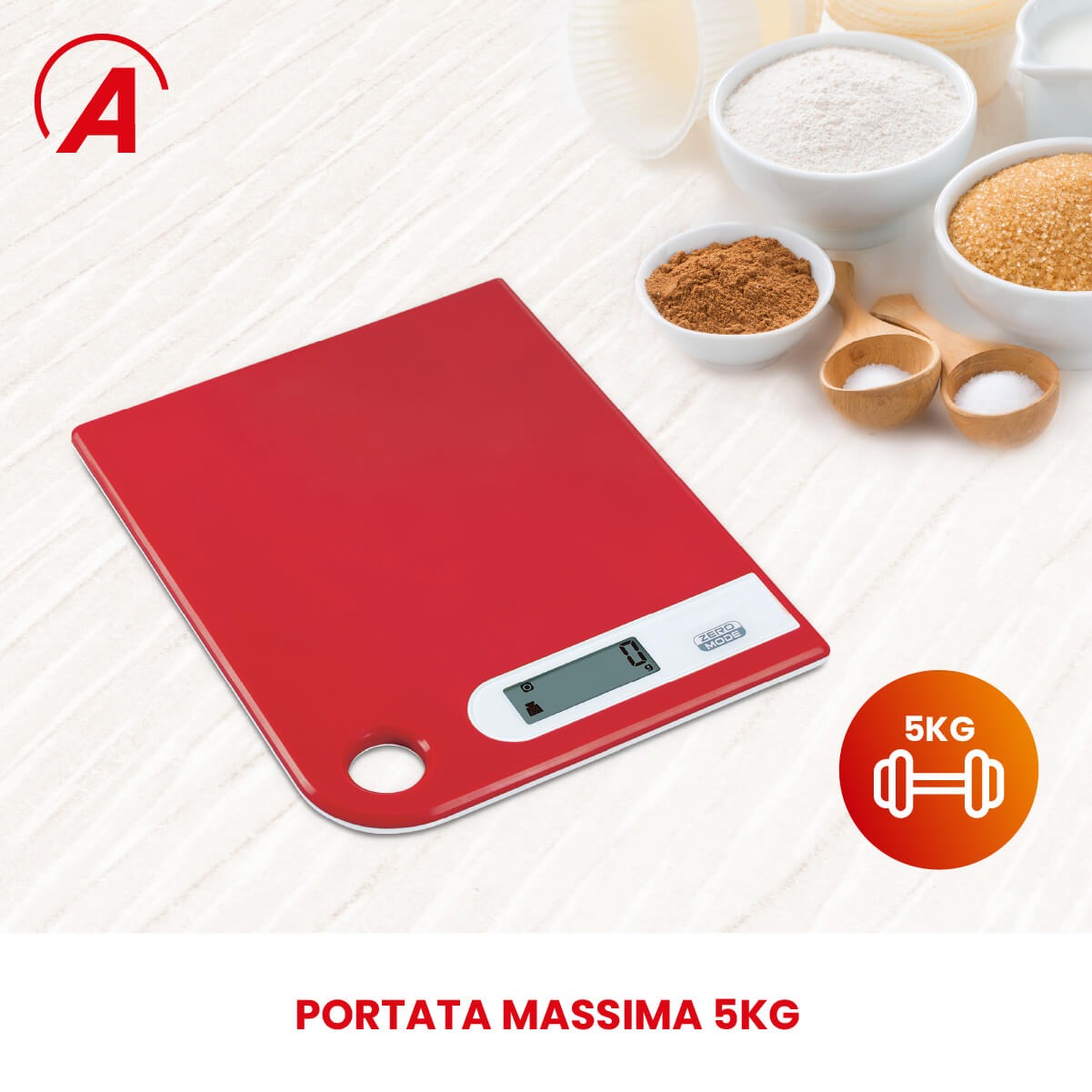 Bilancia da Cucina Elettronica RAL AR1PA1/R – Precisione e Praticità per Misurazioni Accurate | Ardes Ardes