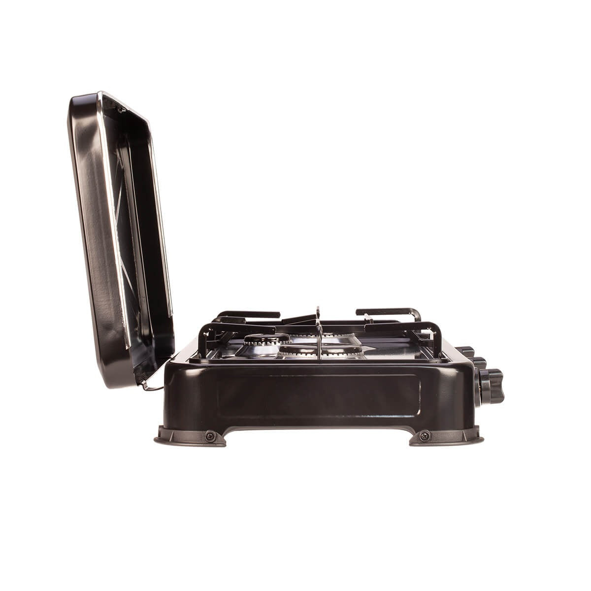 Fornello a Gas Odino 3 – 3 Fuochi GPL, Colore Nero, Potente e Pratico | Ardes Ardes